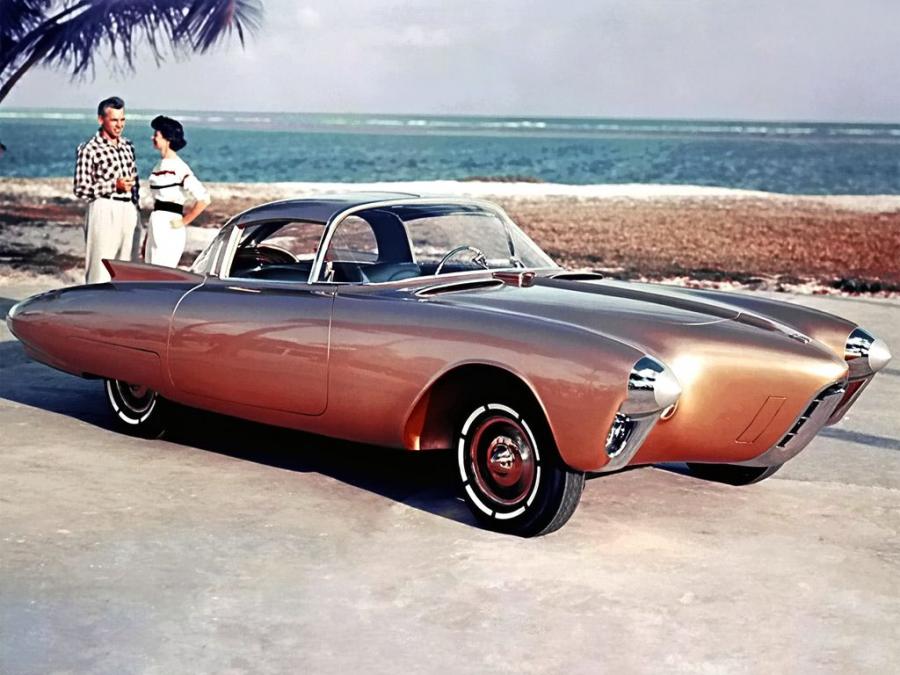  Oldsmobile Golden Rocket Concept Car 1956 года  (фото 1 из 7)